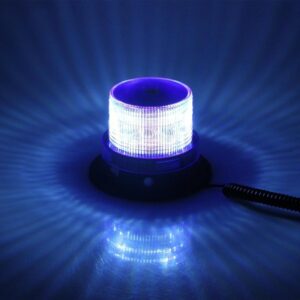 Aparelho de luz estroboscópica em funcionamento